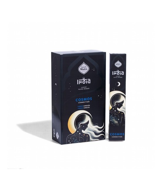 India Black COSMOS: Conexión Caja x 12
Categoría: Sagrada Madre India x 12
DURACIÓN APROXIMADA DE 1 HORA Y MEDIA

VARILLAS 