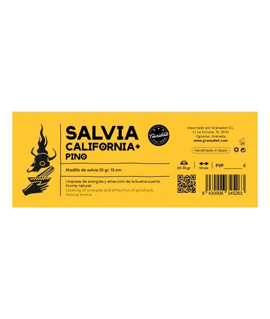 TRI.SALVIA CALIFORNIA PINO 25 GR. 10 CM