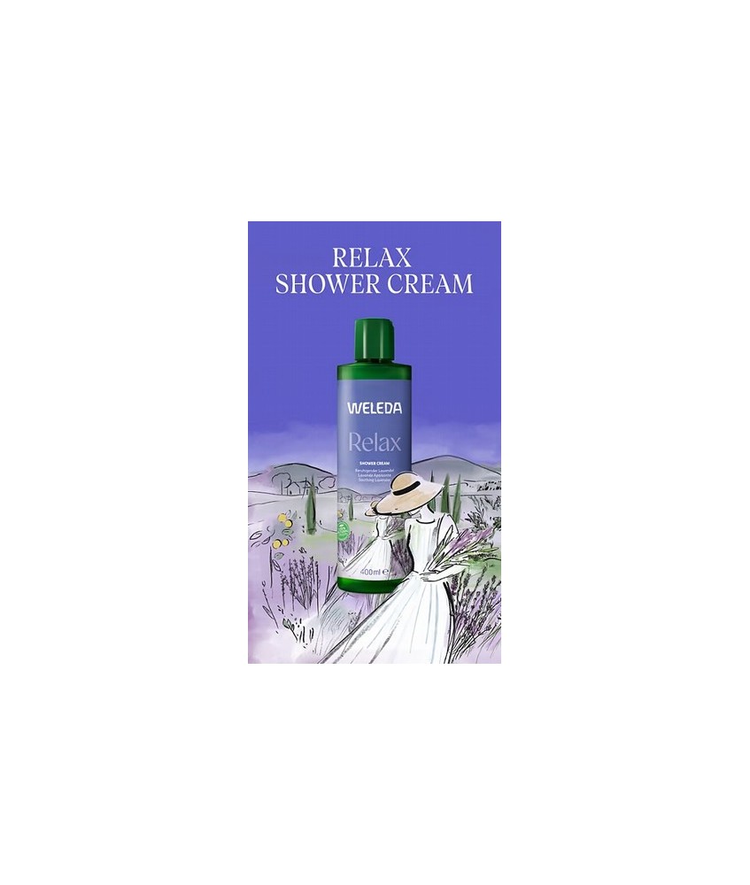 WE.GEL DUCHA CREMOSO LAVANDA RELAX 400 ML.