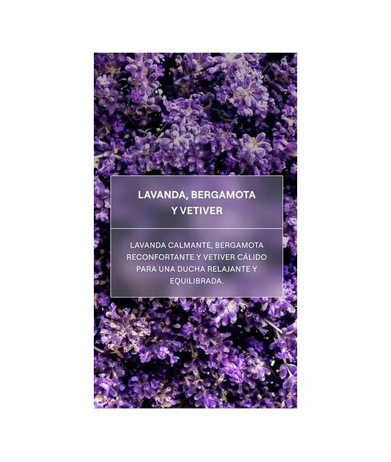 WE.GEL DUCHA CREMOSO LAVANDA RELAX 400 ML.