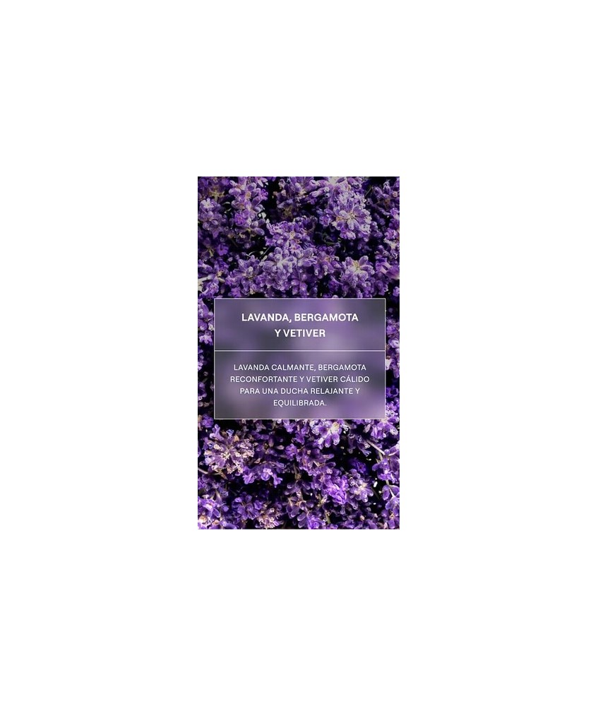 WE.GEL DUCHA CREMOSO LAVANDA RELAX 400 ML.