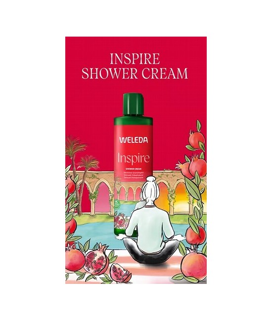 WE.GEL DUCHA CREMOSO GRANADA INSPIRE 400 ML.
