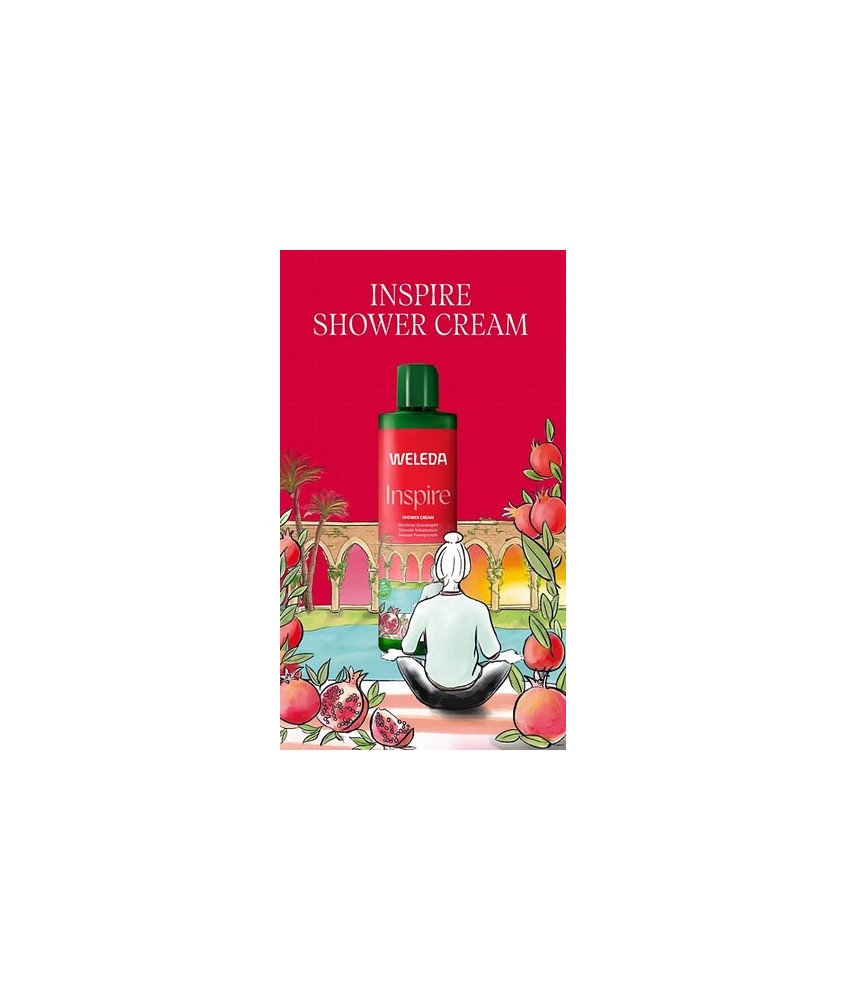 WE.GEL DUCHA CREMOSO GRANADA INSPIRE 400 ML.