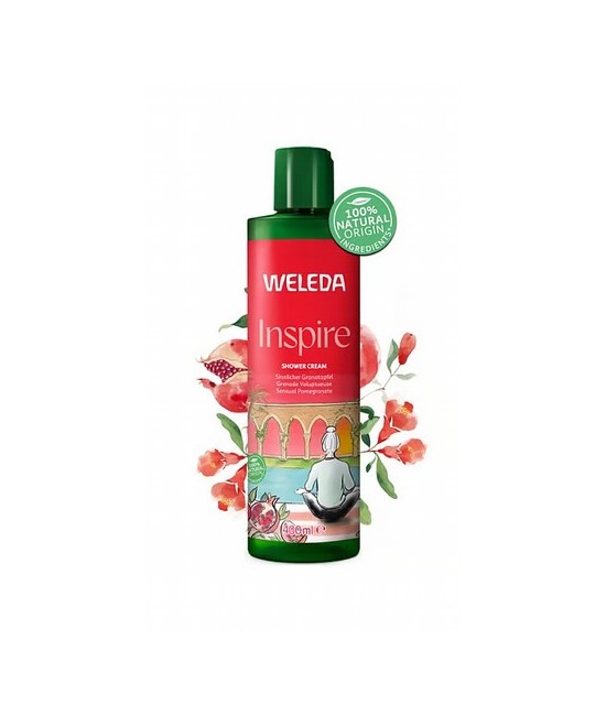 Información del Producto
Gel de ducha con un formato práctico, con ingredientes naturales y orgánicos, la Granada y la Vainill