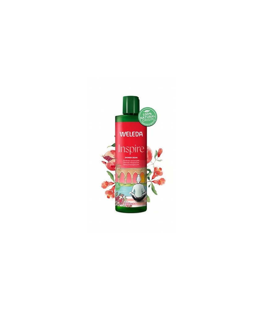 Información del Producto
Gel de ducha con un formato práctico, con ingredientes naturales y orgánicos, la Granada y la Vainill