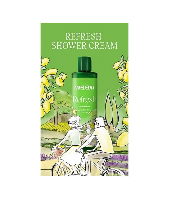 WE.GEL DUCHA CREMOSO CITRONELA REFRESH 400 ML.