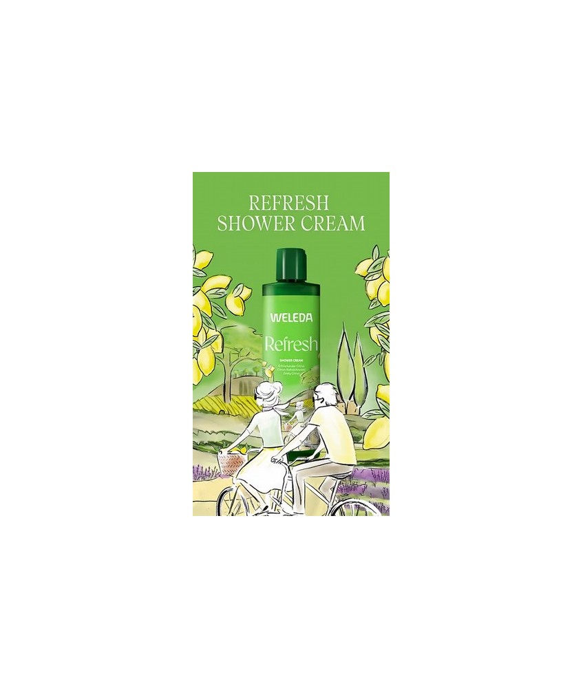 WE.GEL DUCHA CREMOSO CITRONELA REFRESH 400 ML.