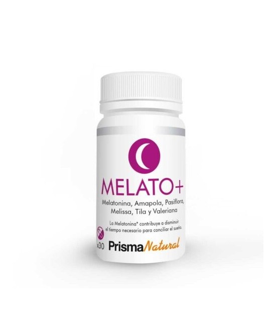 Melato +, 30 cápsulas, es un complemento alimenticio de Prisma Natural.

 

El Melato + es un complemento alimenticio hecho