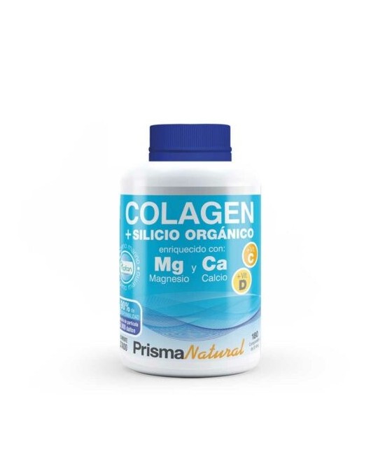 Colagen + Silicio orgánico peptán, 180 y 360 comprimidos es un complemento de colágeno de Prisma Natural.

Description
Colag