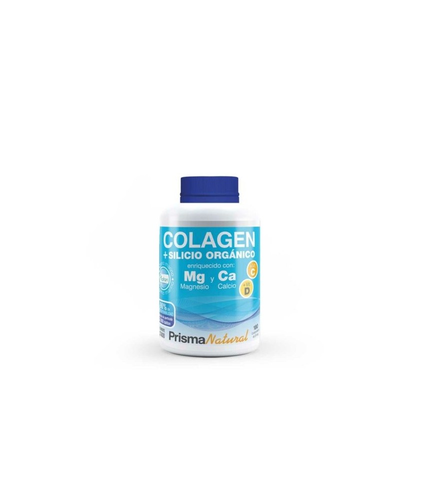 Colagen + Silicio orgánico peptán, 180 y 360 comprimidos es un complemento de colágeno de Prisma Natural.

Description
Colag