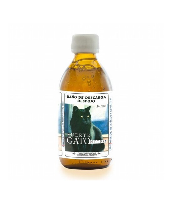 MS.BAÑO DESPOJO SUERTE GATO NEGRO 250 ML.