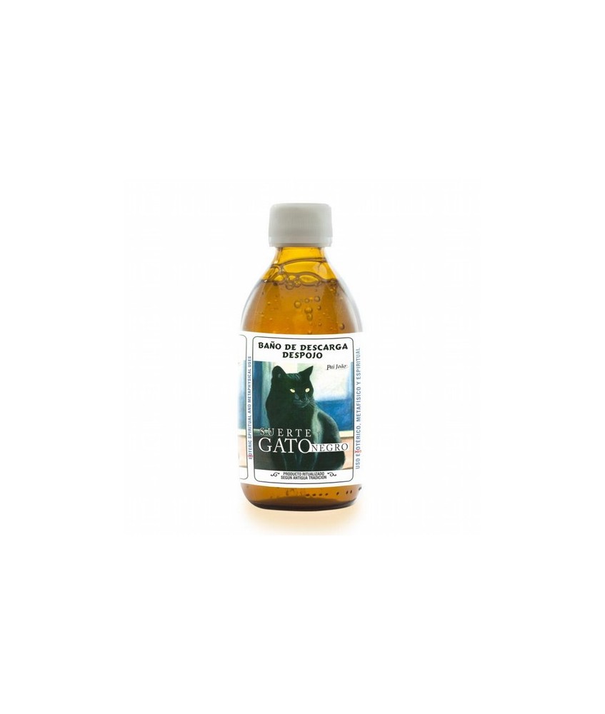 MS.BAÑO DESPOJO SUERTE GATO NEGRO 250 ML.