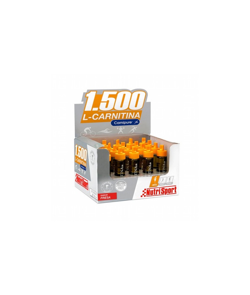 L-Carnitina 1500 acompañado de ejercicio maximiza su eficiencia. Cada vial aporta 1500 ml de L-Carnitina (Carnipure).

· Caja