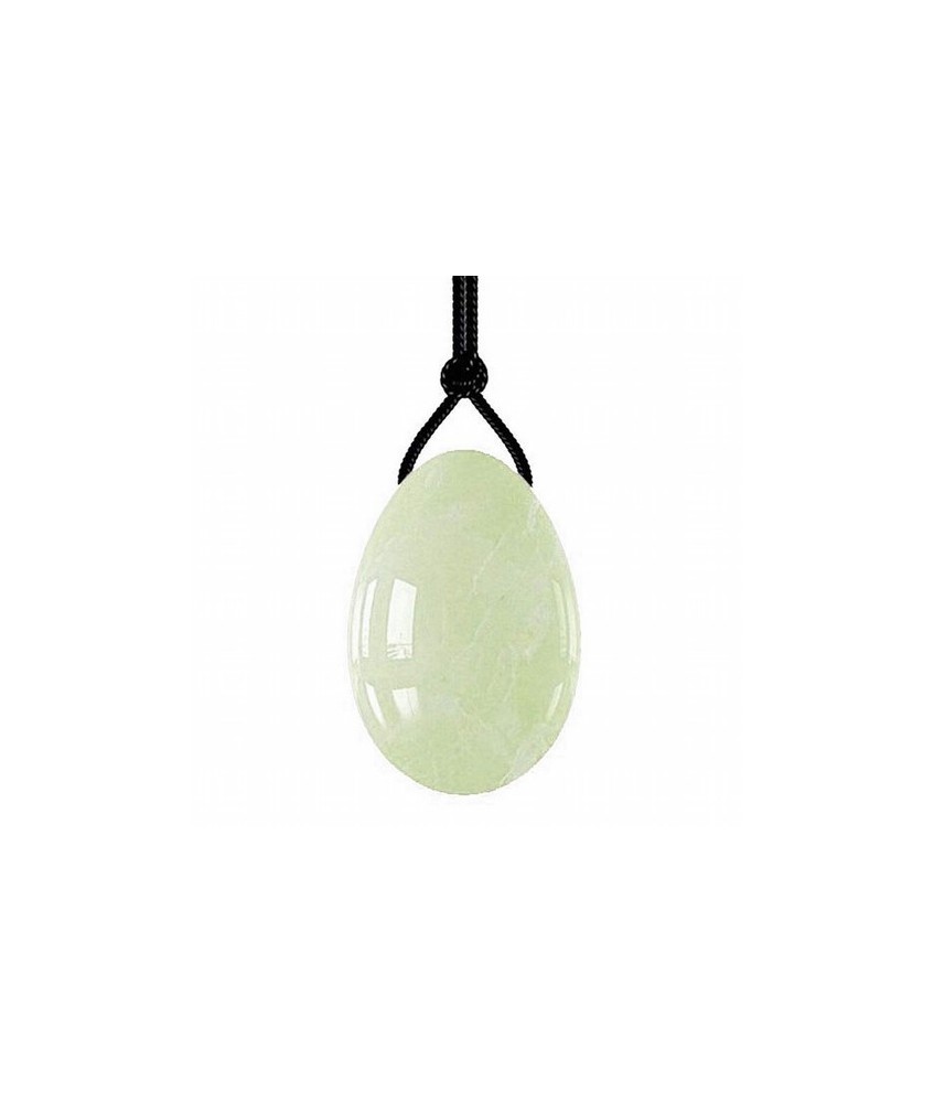 Huevo Jade Perforado.

Medida: 45x30mm. aprox.

NO INCLUYE CORDÓN