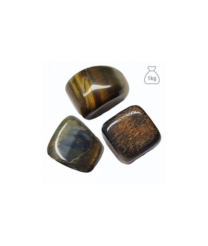 Mineral Rodado grande de Ojo de Halcón.

Medidas: 3-4 cm aprox. de diámetro.