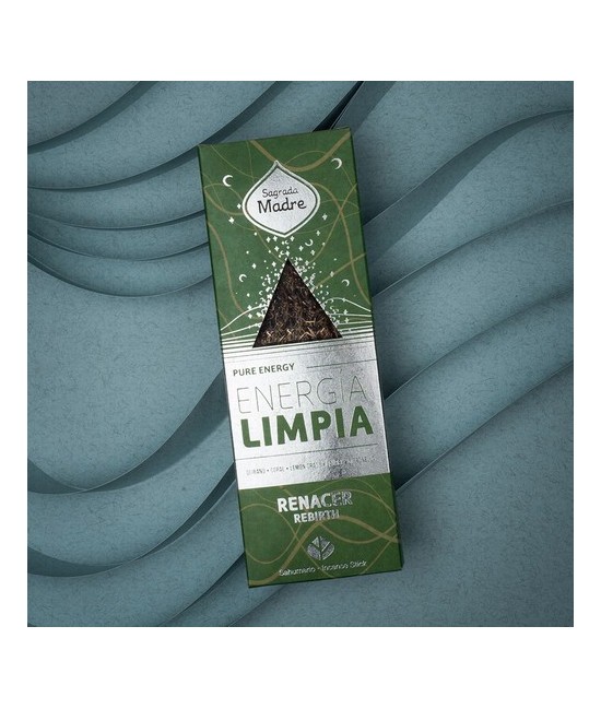 Incienso Energía Limpia Renacer
Categoría: Incienso Energía Limpia
Incienso Artesanal
Hecho a mano
Contenido: 4 varillas ex