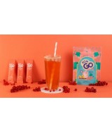 6 Sobres de Té de Kombucha en Polvo KOMGO, Sabor Bayas de Magnolia. Bebida Instantánea con Probióticos y Antioxidantes. Solo 15