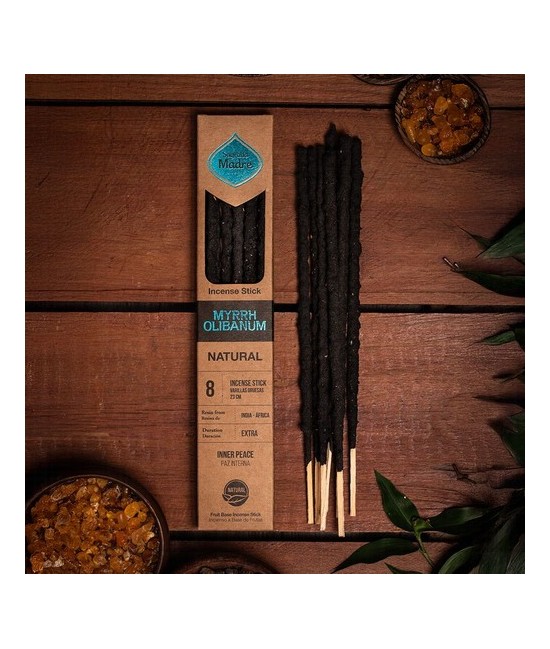 Incienso de Mirra - Olíbano Natural
Categoría: Línea de Inciensos Naturales
Combinando la esencia espiritual del olíbano con 