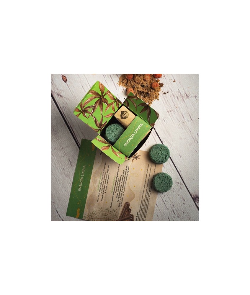 Kit Humito Sagrado: Energía Limpia
Categoría: Kit Humito Sagrado
Hecho a mano
Composición: 4 carbones vegetales, perlas arom