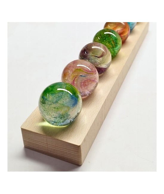KU.LAMPARA 7 BOLAS CHAKRAS USB