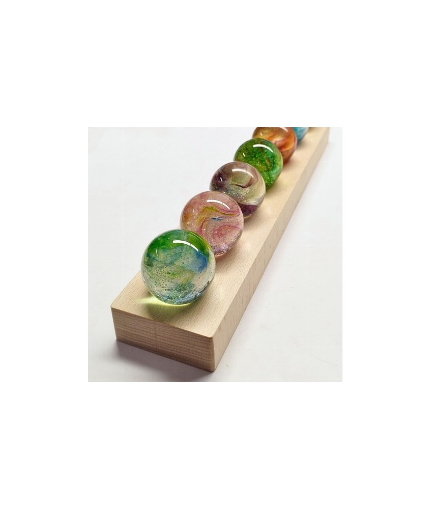 KU.LAMPARA 7 BOLAS CHAKRAS USB