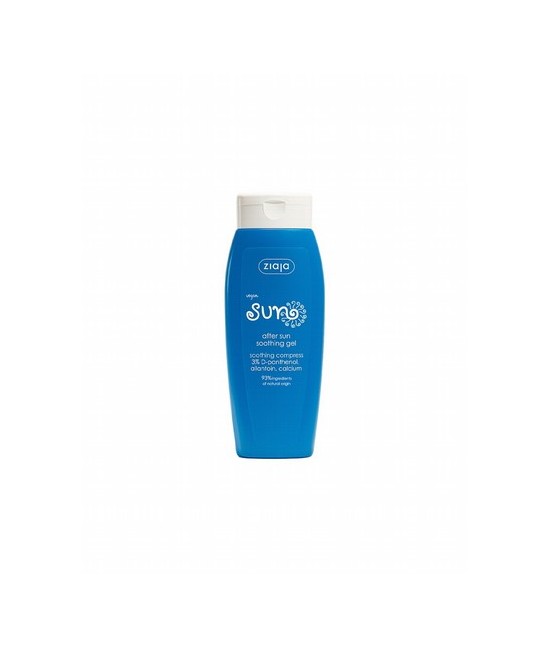 Gel calmante aftersun, para quemaduras solares e irritaciones. Apto para todo tipo de pieles, principalmente para piel seca, de