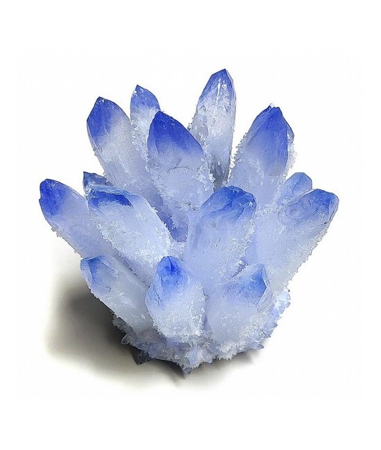 Flor Punta Cristal de Roca. Color azul.

Medidas: 7-8 cm aprox.

Peso: 100-150 gramos aprox.

PRECIO POR UNIDAD