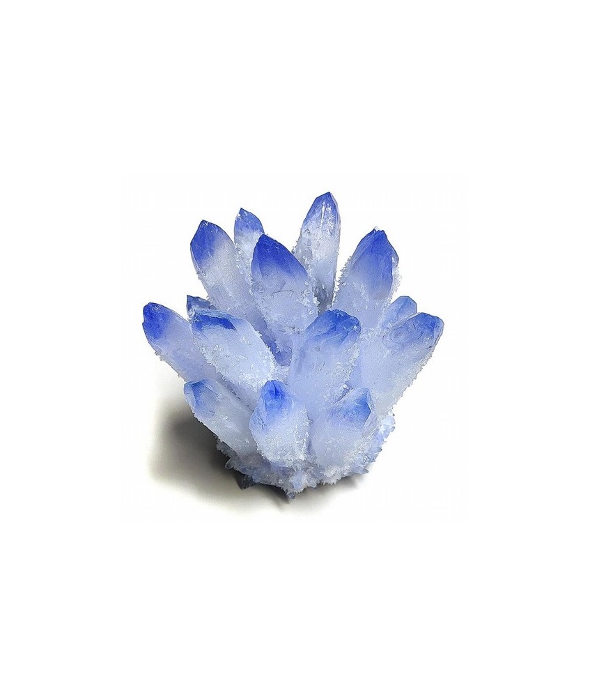 Flor Punta Cristal de Roca. Color azul.

Medidas: 7-8 cm aprox.

Peso: 100-150 gramos aprox.

PRECIO POR UNIDAD