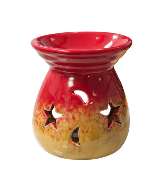 IN.QUEMADOR ACEITE CERAMICO ROJO DEGRADADO