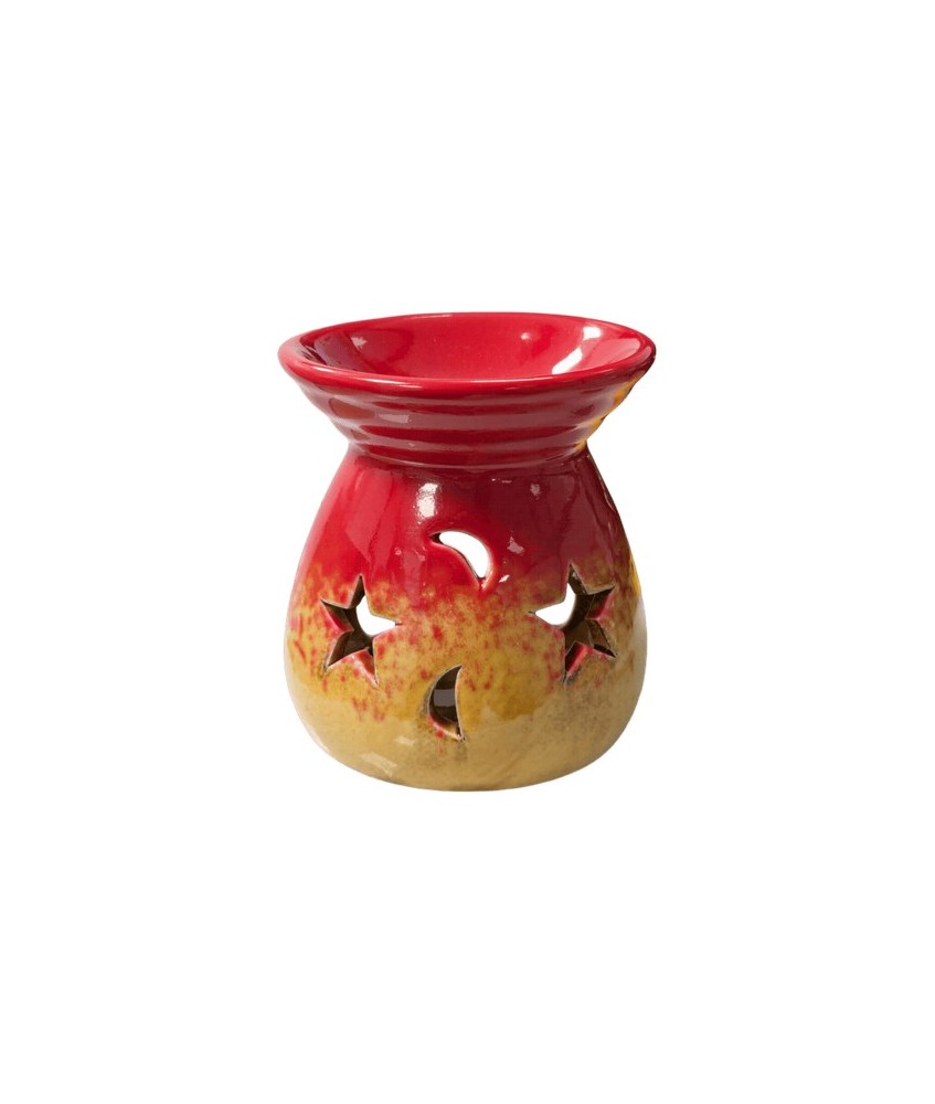 IN.QUEMADOR ACEITE CERAMICO ROJO DEGRADADO