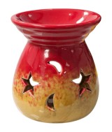 IN.QUEMADOR ACEITE CERAMICO ROJO DEGRADADO