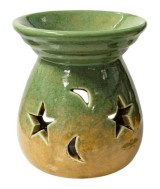 IN.QUEMADOR ACEITE CERAMICO VERDE DEGRADADO