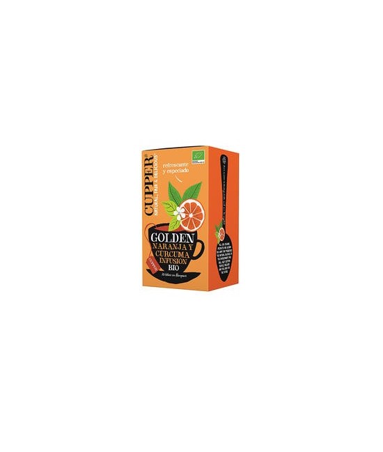 EG.INFUSION GOLDEN NARANJA CURCUMA BIO 20 BOLSAS