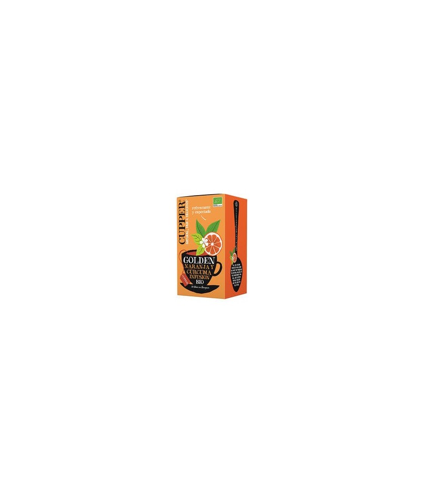 EG.INFUSION GOLDEN NARANJA CURCUMA BIO 20 BOLSAS