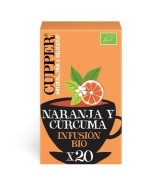 
INFUSION GOLDEN BIO, 20 BOLSAS
Ref. 604040

Ingredientes: honeybush* (arbusto de miel") 42%, cúrcuma* 20%, cáscara de nara
