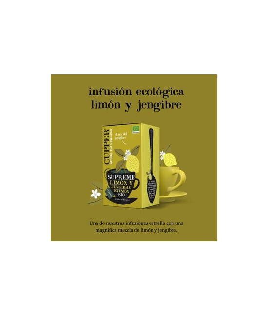 EG.INFUSION LIMON JENGIBRE  BIO 20 BOLSAS