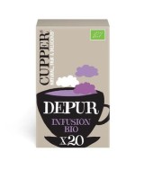 INFUSION DEPUR BIO, 20 BOLSAS
Ref. 604059

Ingredientes: hibisco* 51%, ortiga* 20%, raíz de regaliz* 17%, rosa mosqueta*, ar