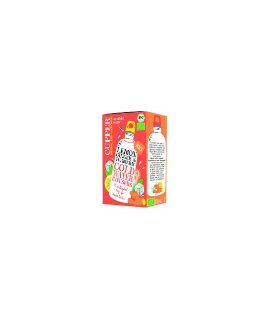 EG.INFUSION FRIA LIMON JENGIBRE CURCUMA BIO 10 SOBRES