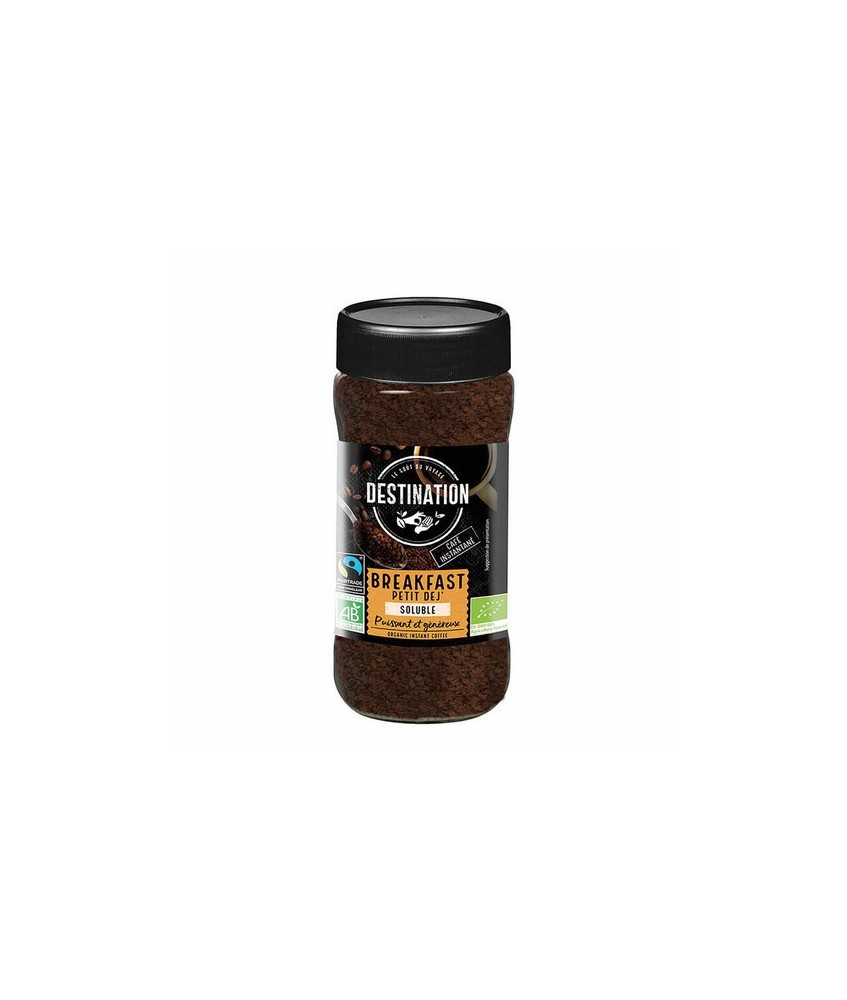 
CAFE SOLUBLE DESAYUNO BIO, 100 g
Ref. 609043

Ingredientes: café* soluble granulado.
. (*)=De cultivo ecológico.