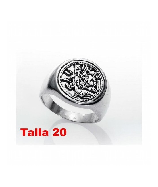 MS.ANILLO PLATA TETRAGRAMATON TALLA 20