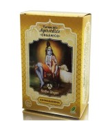 Es una planta con muchísimas propiedades, llamada el Ginseng de la India, muy utilizada en el Ayurveda, el polvo del Ashwagandh