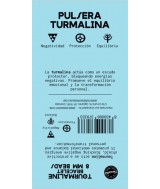 TRI.PULSERA TURMALINA BOLA 8 MM.