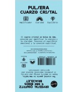 TRI.PULSERA CUARZO CRISTAL BOLA 4 MM.