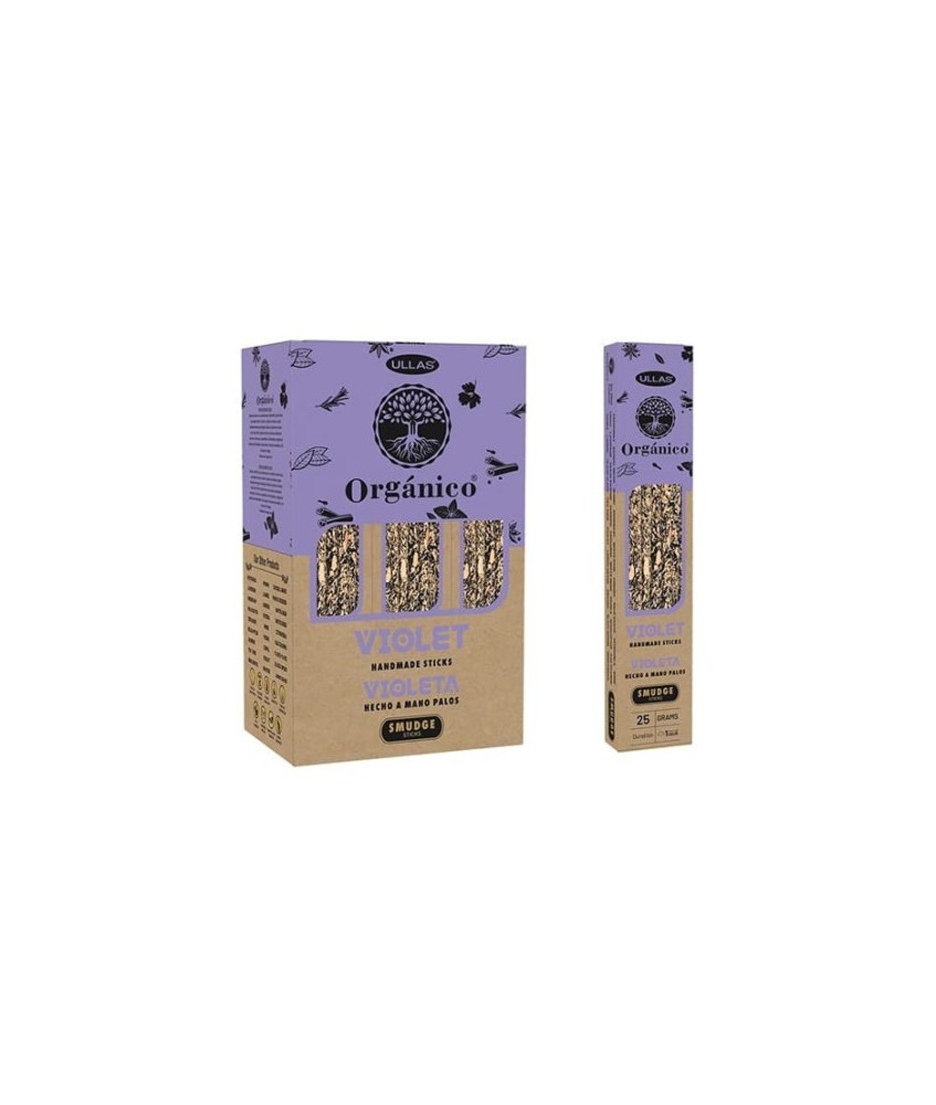 Descripcion
Incienso Natural Violeta Ullas.

Descubre la serenidad y equilibrio con el Incienso Natural Violeta Ullas. Diseñ
