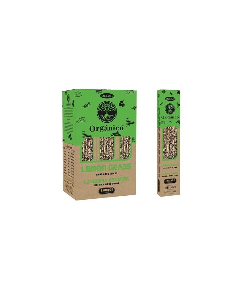 Descripcion
Incienso Natural Lemon Grass Ullas.

Descubre la serenidad y frescura con el Incienso Natural Lemon Grass Ullas.