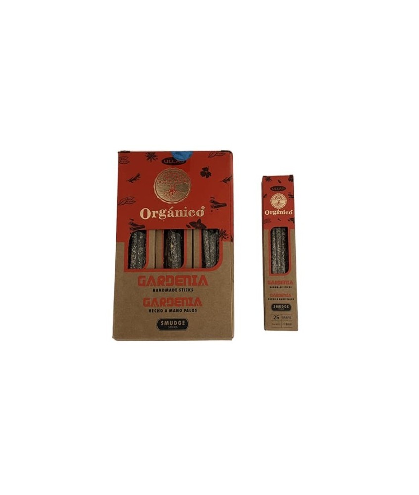 Descripcion
?? Incienso Natural de Gardenias  Ullas
Embriágate con la fragancia dulce y floral de la gardenia.
El incienso 