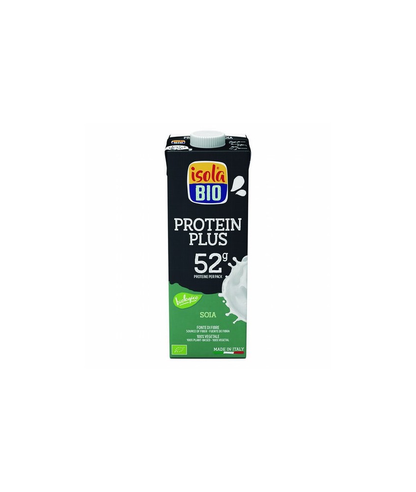 
BEBIDA VEGETAL PROTEIN PLUS BIO, 1L
Ref. 605104

Ingredientes: agua, soja* (8,4%), azúcar de caña*, proteína aislada de so
