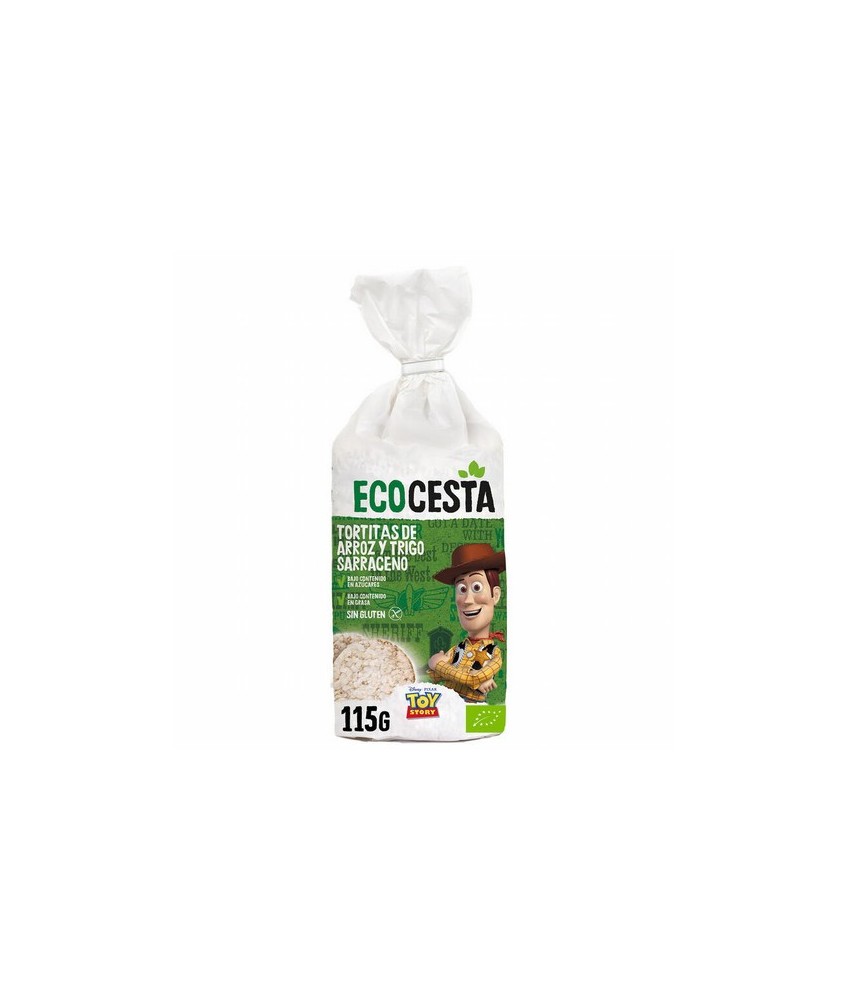 
TORTITAS DE ARROZ Y TRIGO SARRACENO BIO, 115 g
Ref. E1582

Ingredientes: arroz integral* 78,8%, trigo sarraceno* 19,9%, sa