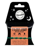 TRI.PULSERA 5 NUDOS HILO VERDE URUMILA