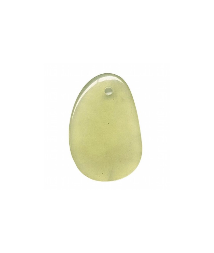Colgante Plano Jade Verde.

Medidas: 4,5 x 3 cm aprox.

Peso: 15 gramos aprox.